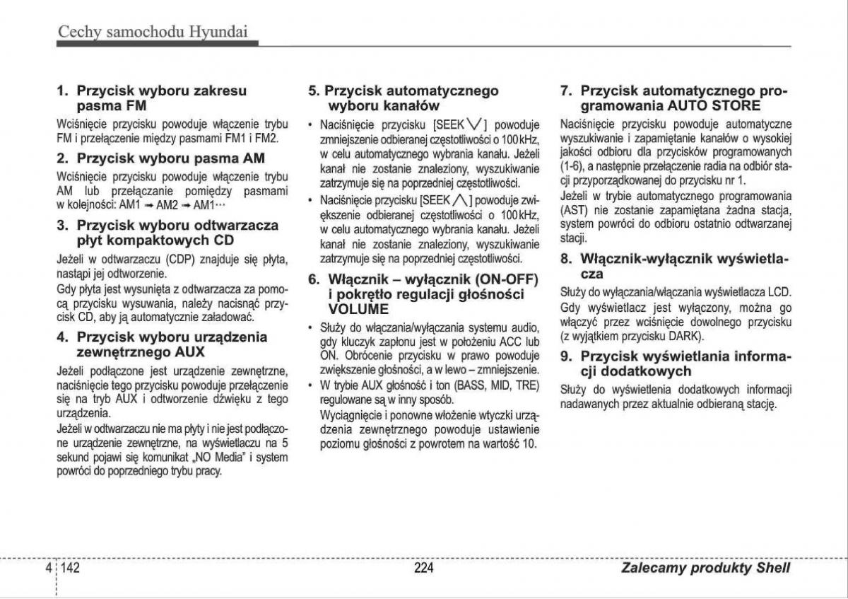 manual  Hyundai i30 I 1 instrukcja / page 224