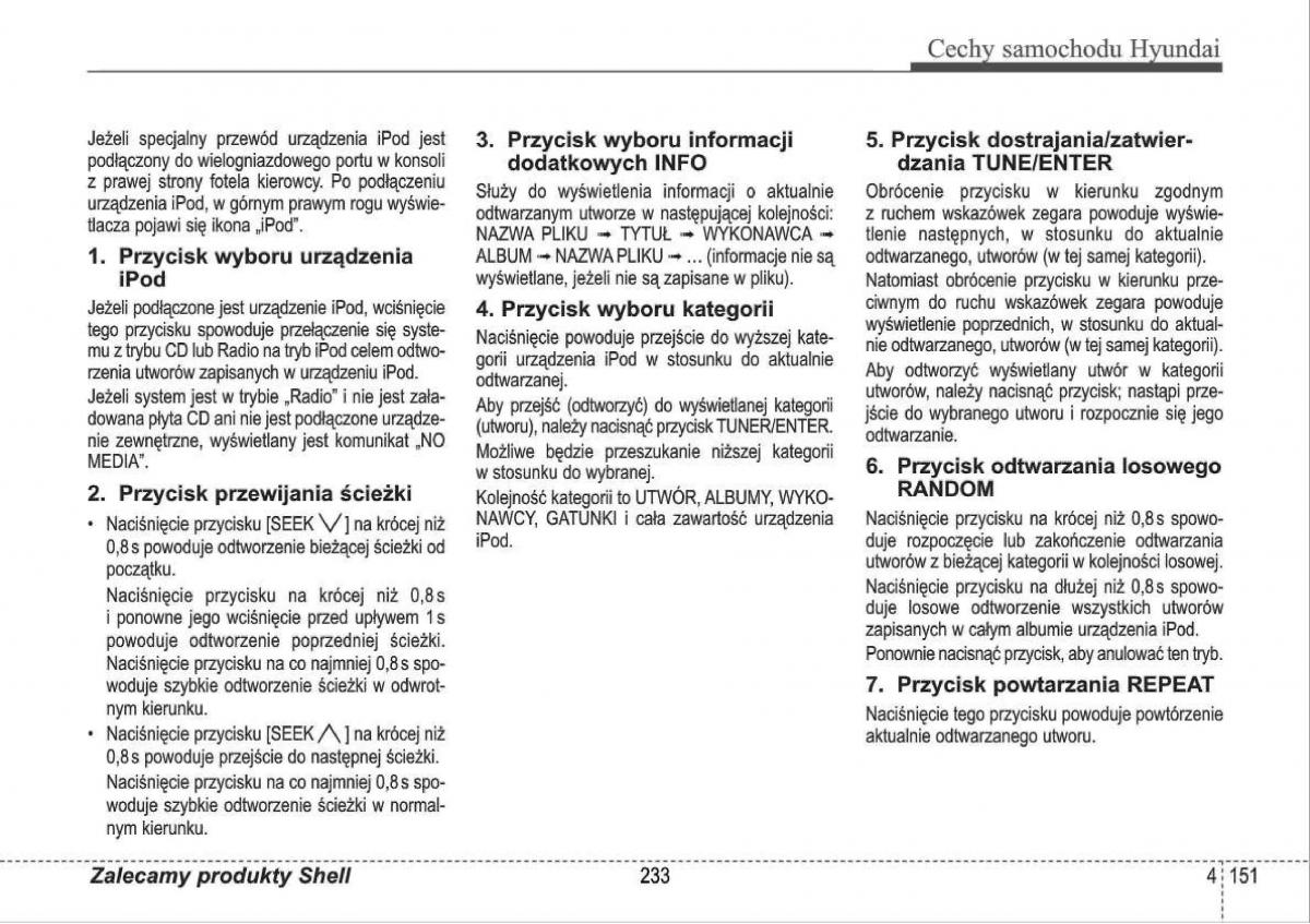 manual  Hyundai i30 I 1 instrukcja / page 233