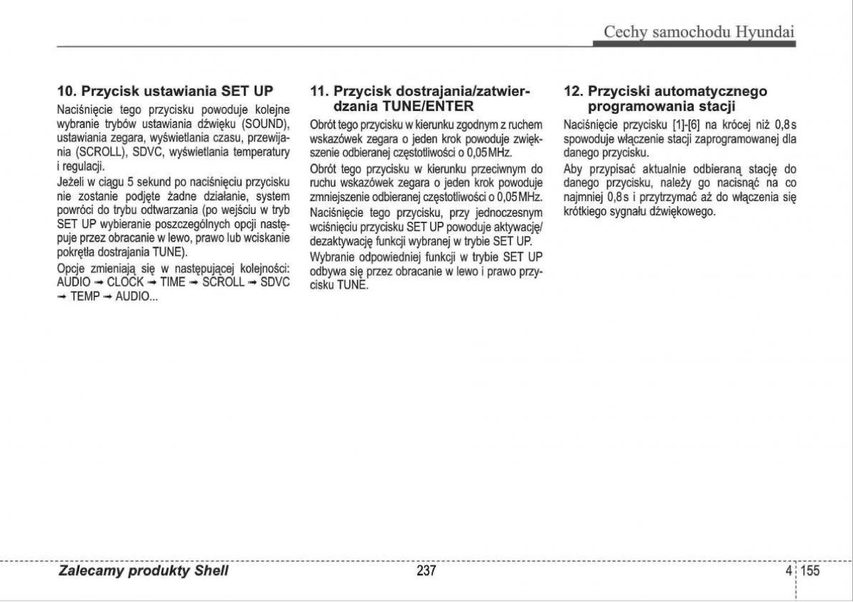 manual  Hyundai i30 I 1 instrukcja / page 237