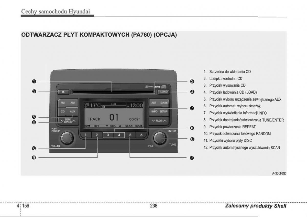 manual  Hyundai i30 I 1 instrukcja / page 238