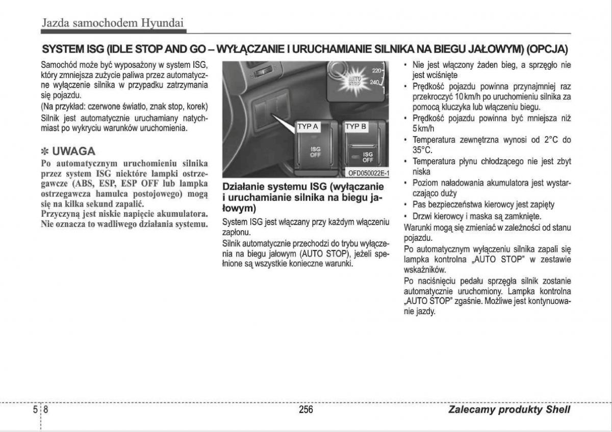 manual  Hyundai i30 I 1 instrukcja / page 256