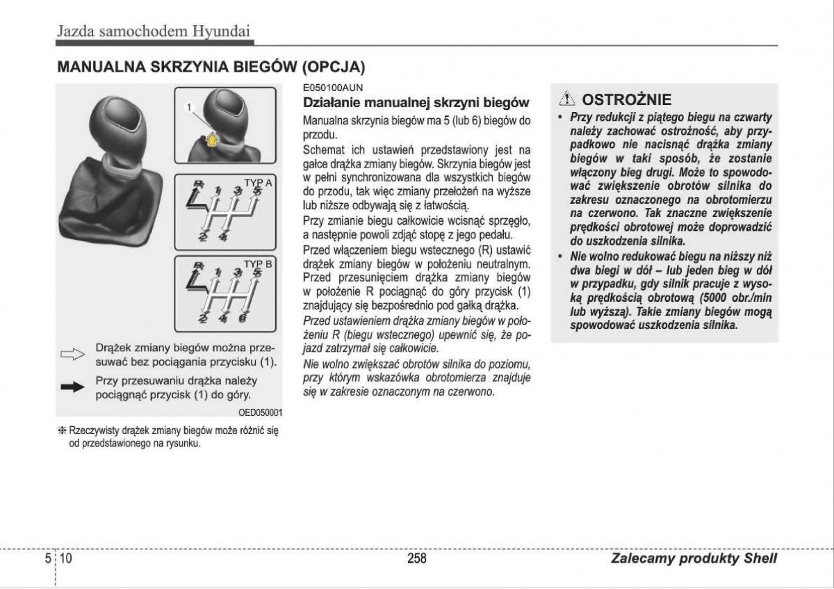 manual  Hyundai i30 I 1 instrukcja / page 258