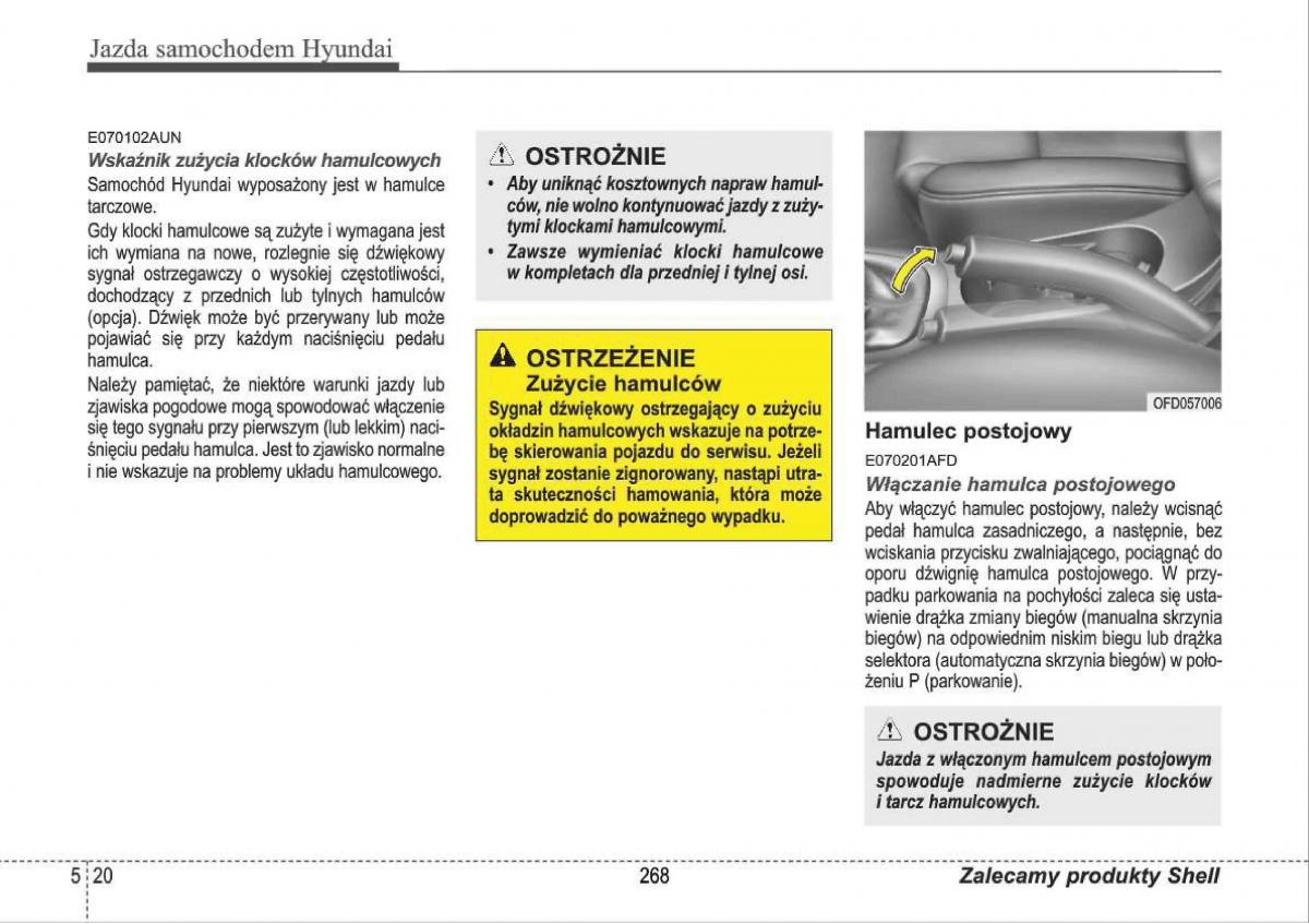 manual  Hyundai i30 I 1 instrukcja / page 268