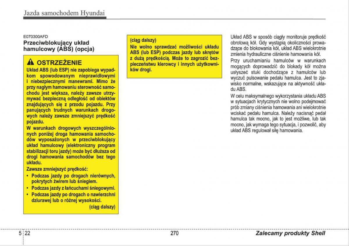 manual  Hyundai i30 I 1 instrukcja / page 270