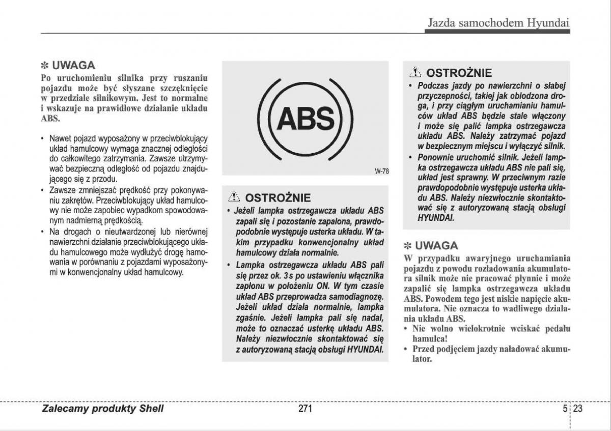 manual  Hyundai i30 I 1 instrukcja / page 271