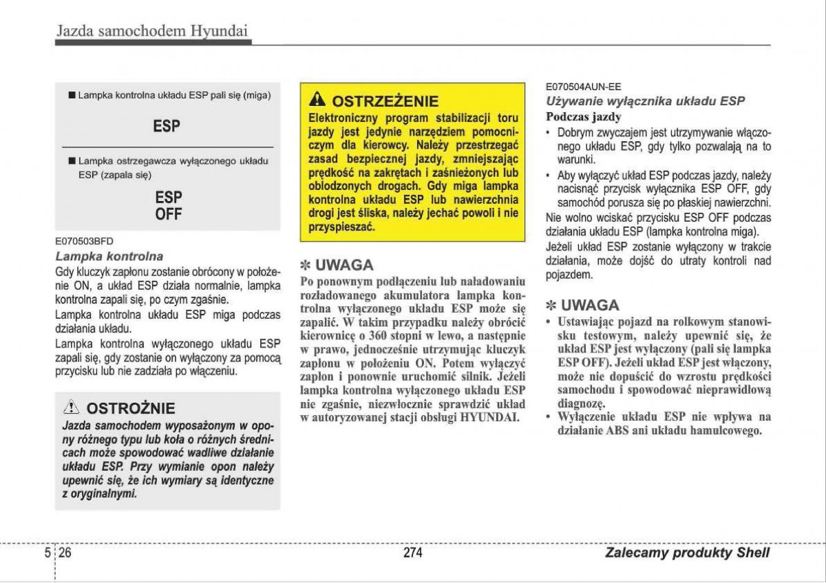 manual  Hyundai i30 I 1 instrukcja / page 274