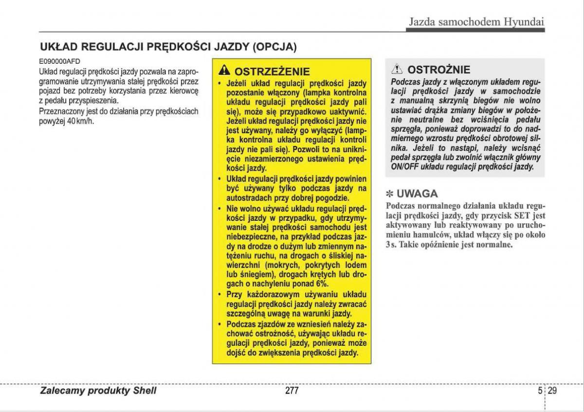 manual  Hyundai i30 I 1 instrukcja / page 277