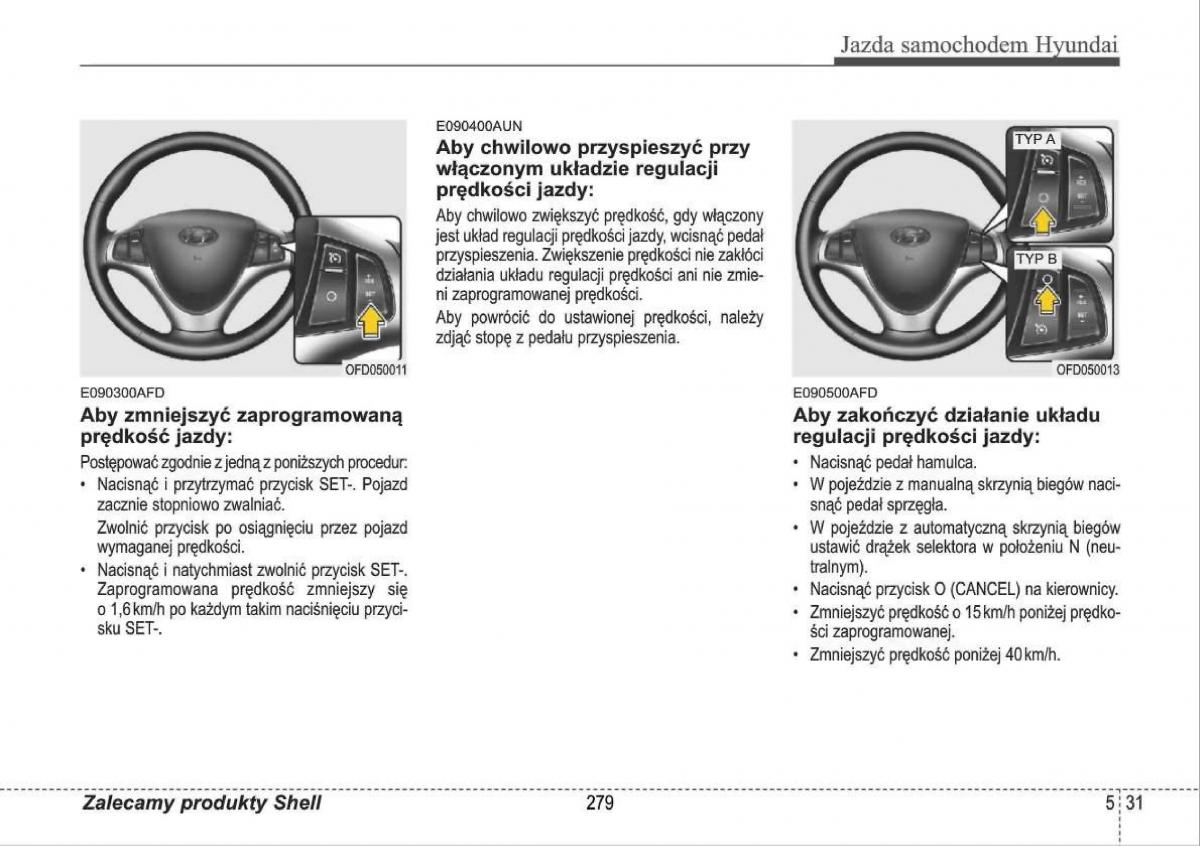 manual  Hyundai i30 I 1 instrukcja / page 279