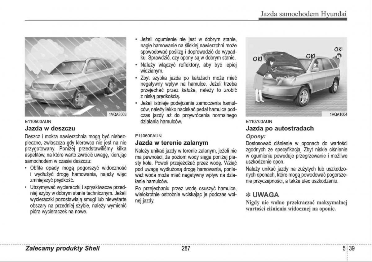 manual  Hyundai i30 I 1 instrukcja / page 287