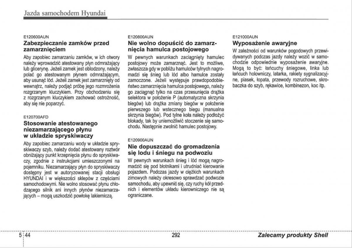 manual  Hyundai i30 I 1 instrukcja / page 292