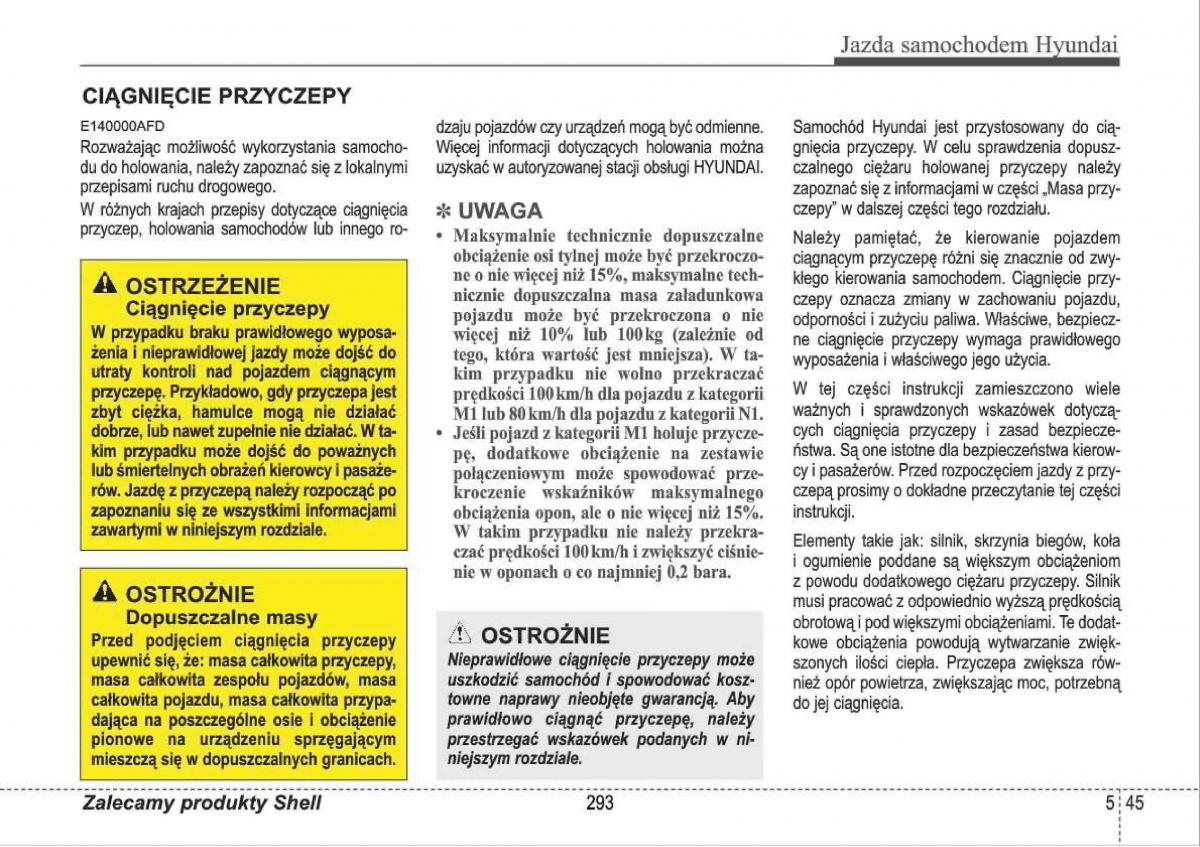 manual  Hyundai i30 I 1 instrukcja / page 293