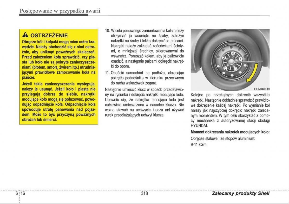 manual  Hyundai i30 I 1 instrukcja / page 318