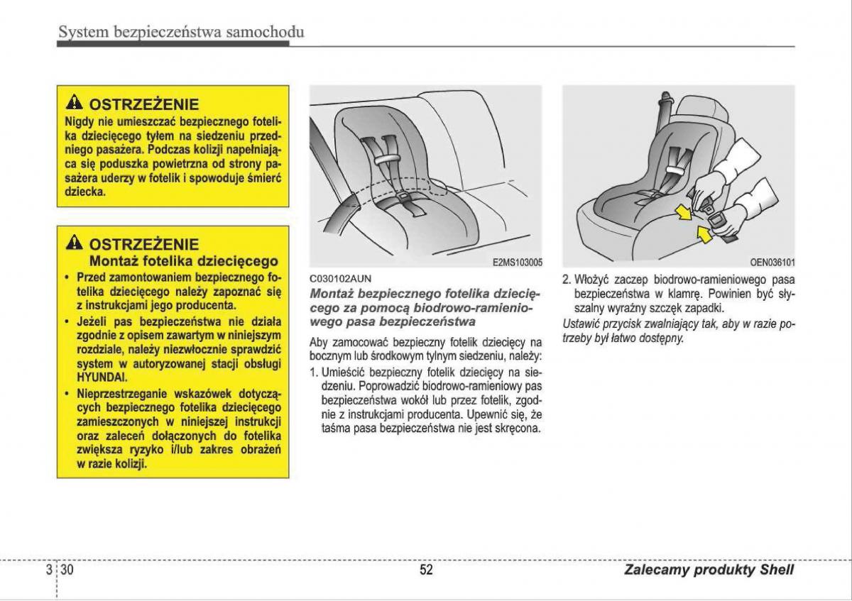 manual  Hyundai i30 I 1 instrukcja / page 52