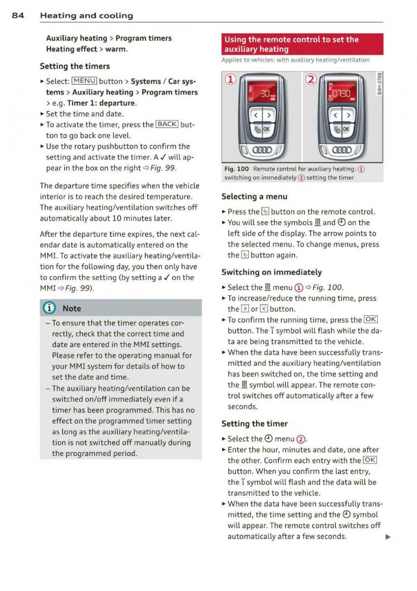 Audi A3 S3 III owners manual / page 86