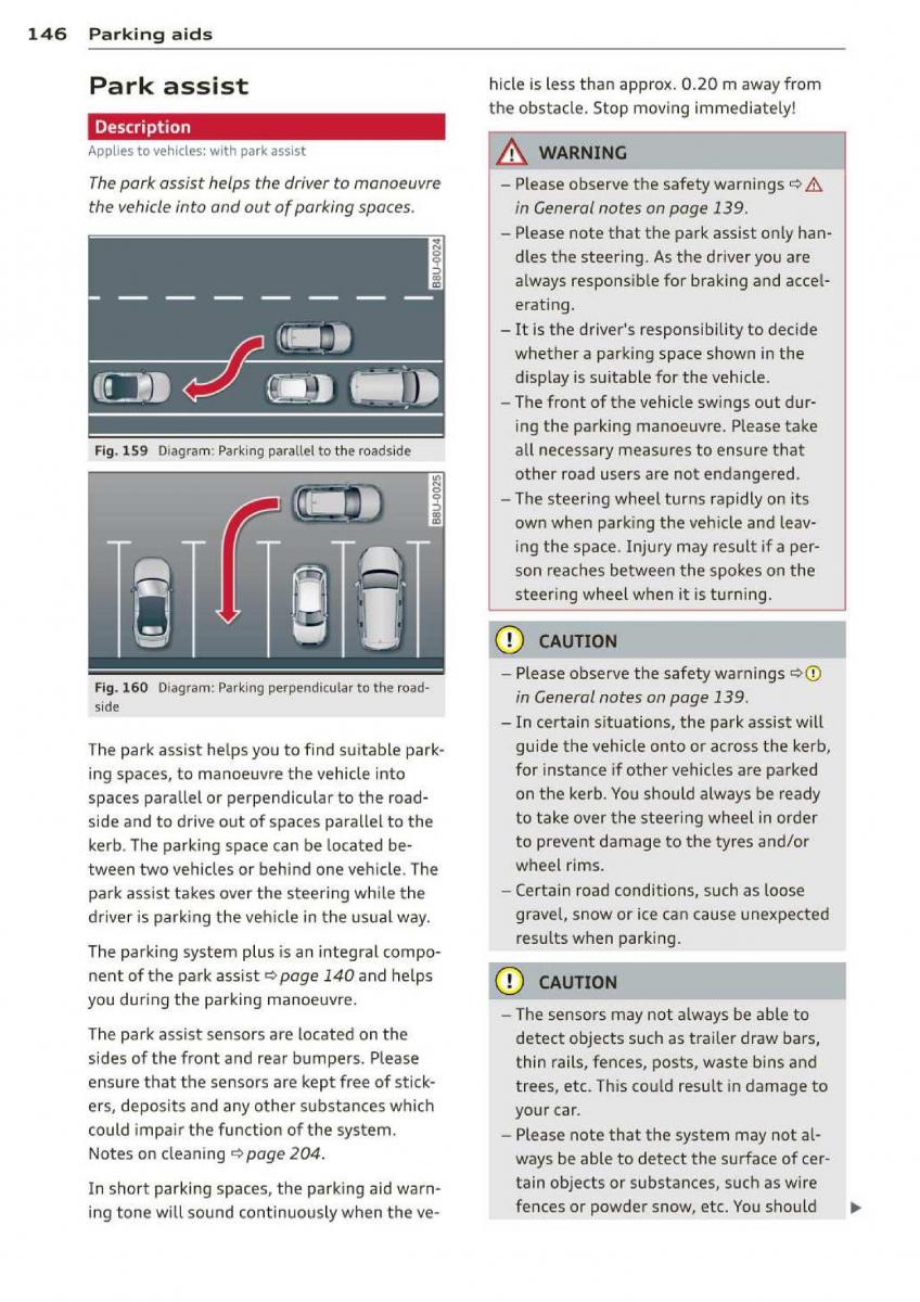 Audi A3 S3 III owners manual / page 148