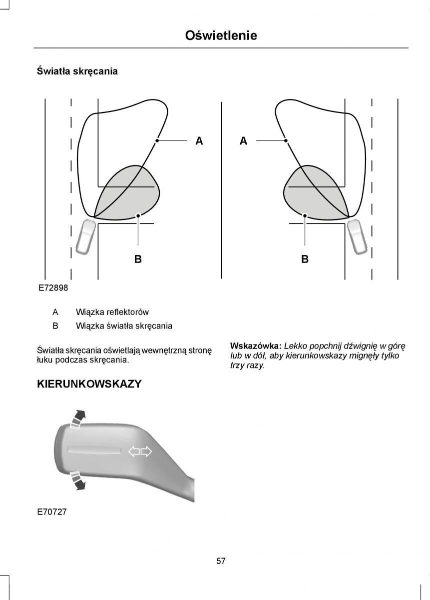 Ford Mondeo IV 4 instrukcja obslugi / page 59