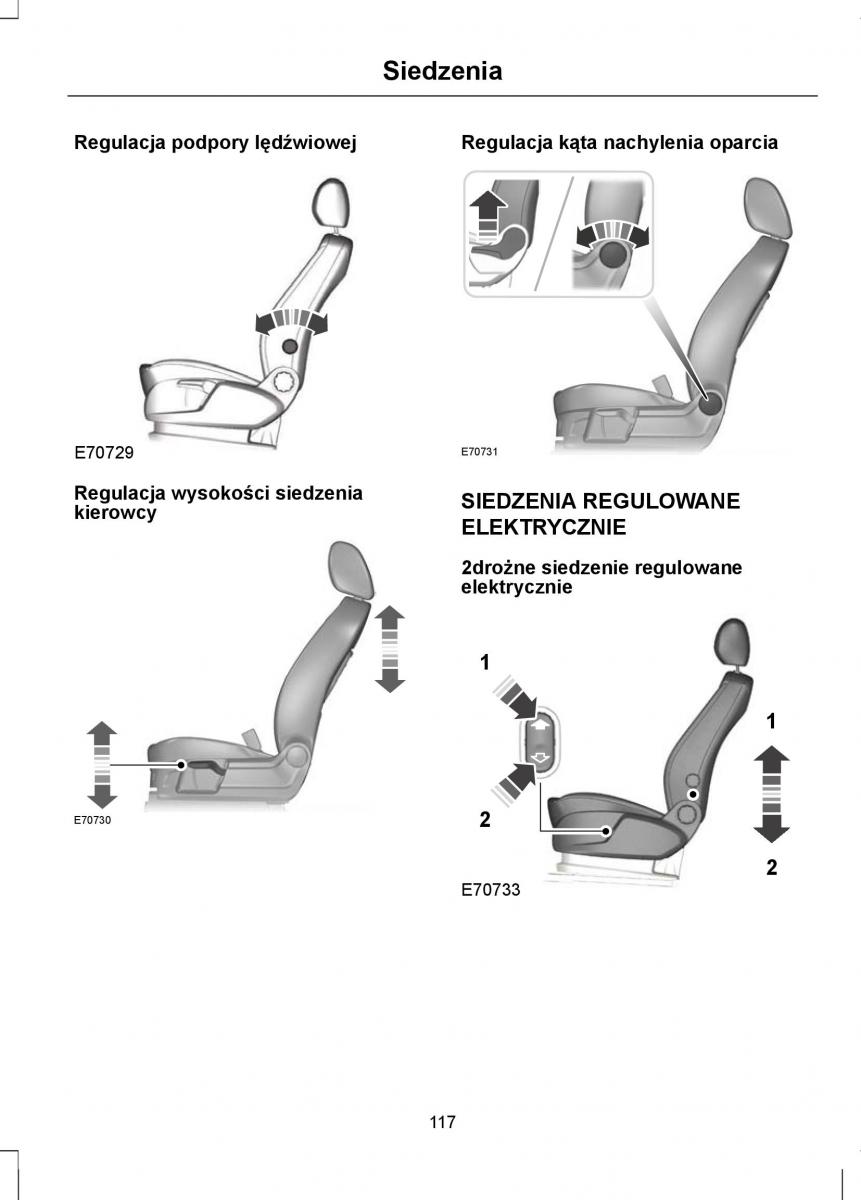 Ford Mondeo IV 4 instrukcja obslugi / page 119