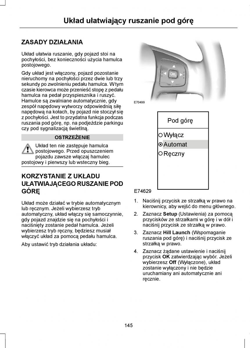 Ford Mondeo IV 4 instrukcja obslugi / page 147