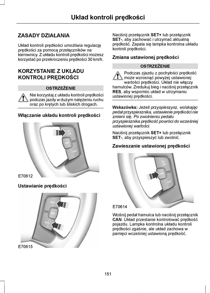 Ford Mondeo IV 4 instrukcja obslugi / page 153