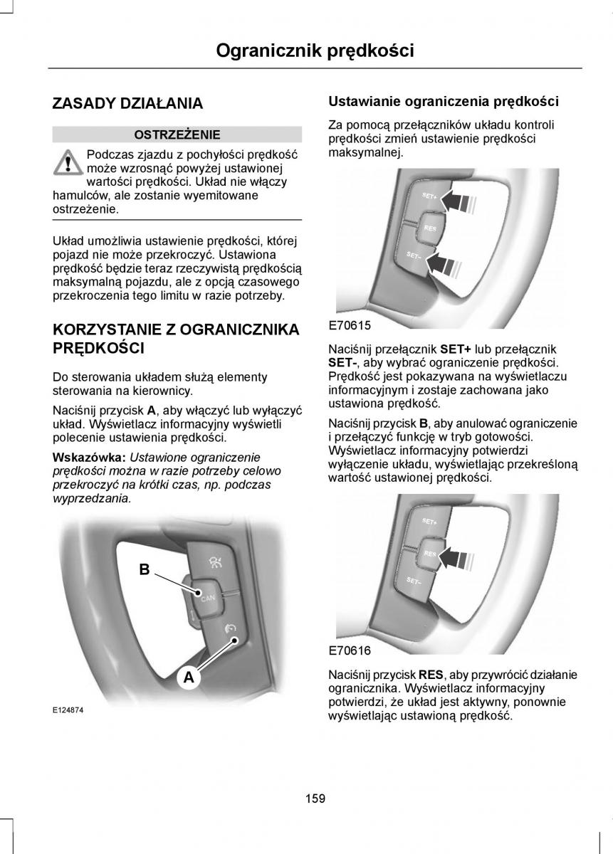 Ford Mondeo IV 4 instrukcja obslugi / page 161