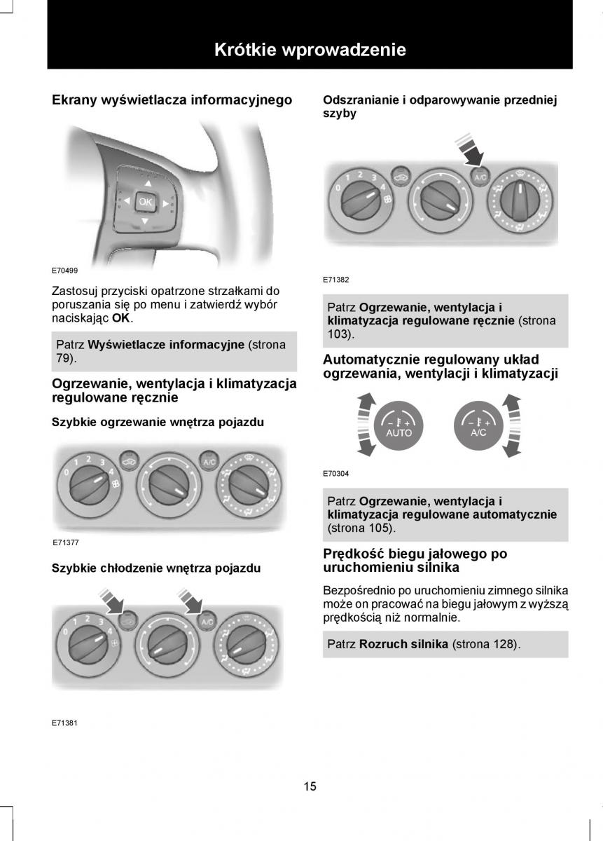 Ford Mondeo IV 4 instrukcja obslugi / page 17