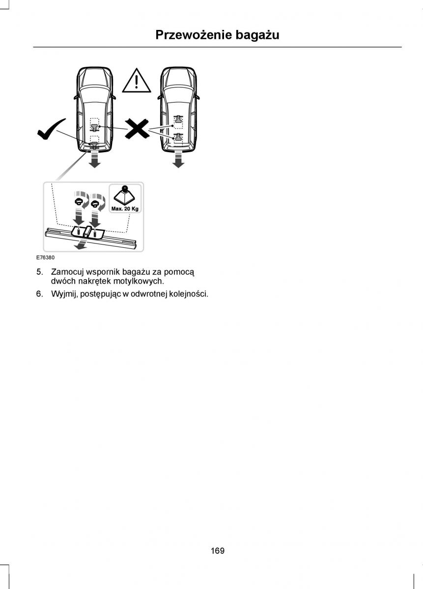 Ford Mondeo IV 4 instrukcja obslugi / page 171