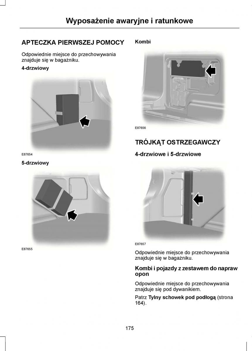 Ford Mondeo IV 4 instrukcja obslugi / page 177