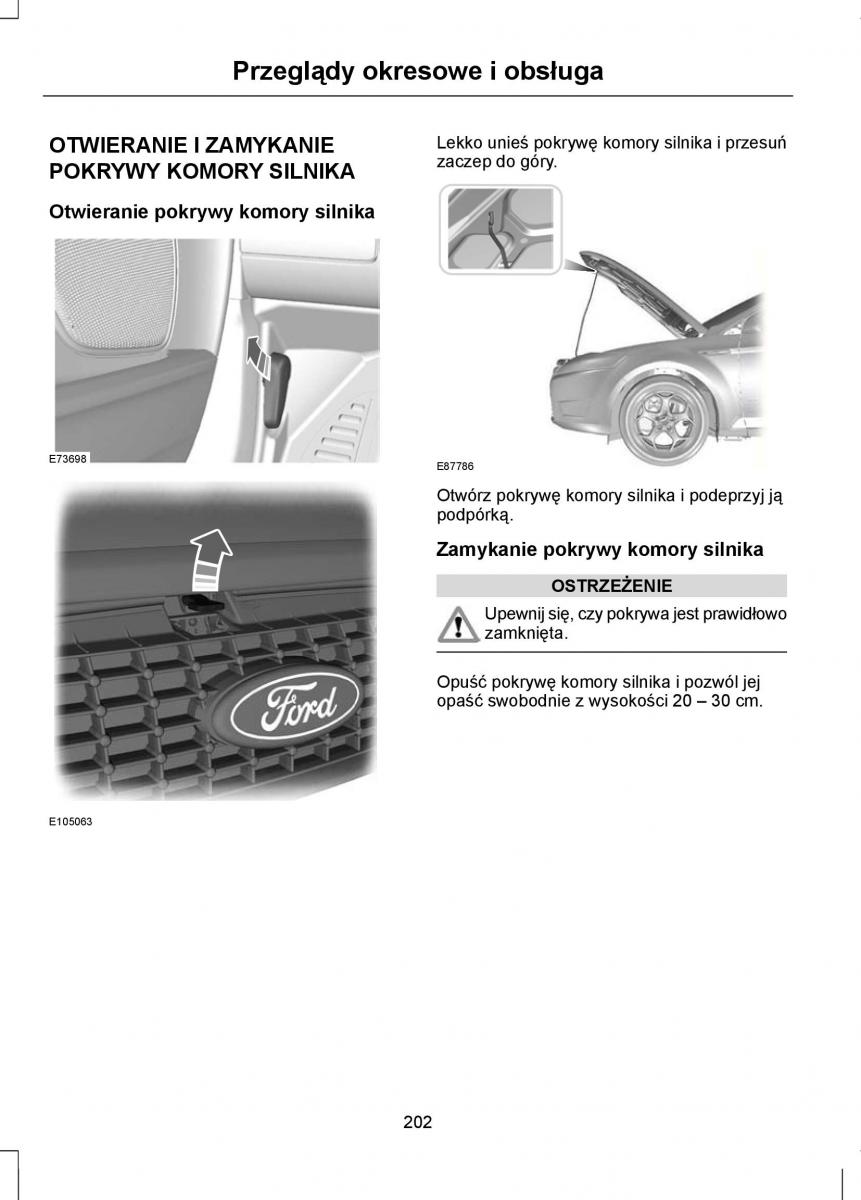 Ford Mondeo IV 4 instrukcja obslugi / page 204