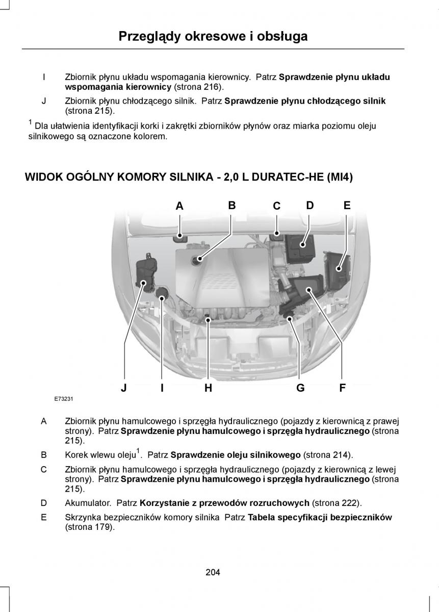 Ford Mondeo IV 4 instrukcja obslugi / page 206