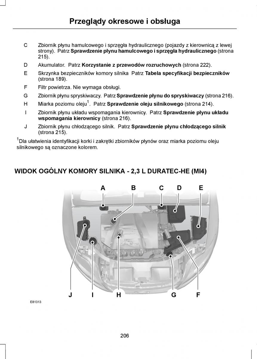 Ford Mondeo IV 4 instrukcja obslugi / page 208