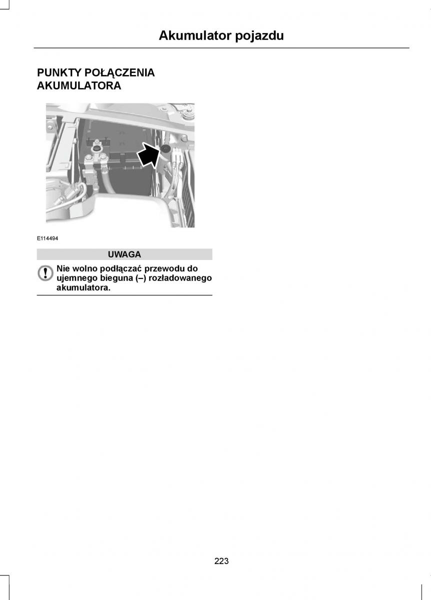 Ford Mondeo IV 4 instrukcja obslugi / page 225