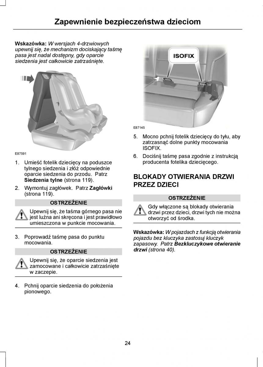 Ford Mondeo IV 4 instrukcja obslugi / page 26