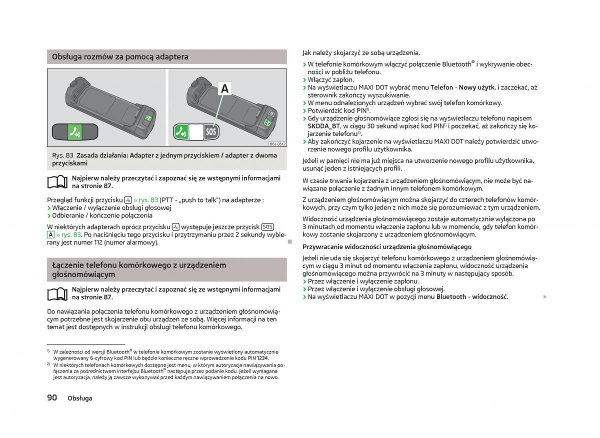 Skoda Fabia II 2 instrukcja obslugi / page 93