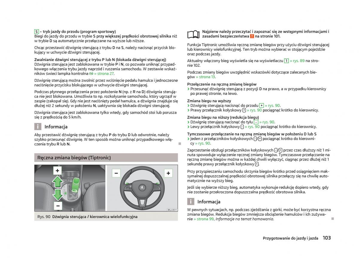 Skoda Fabia II 2 instrukcja obslugi / page 106