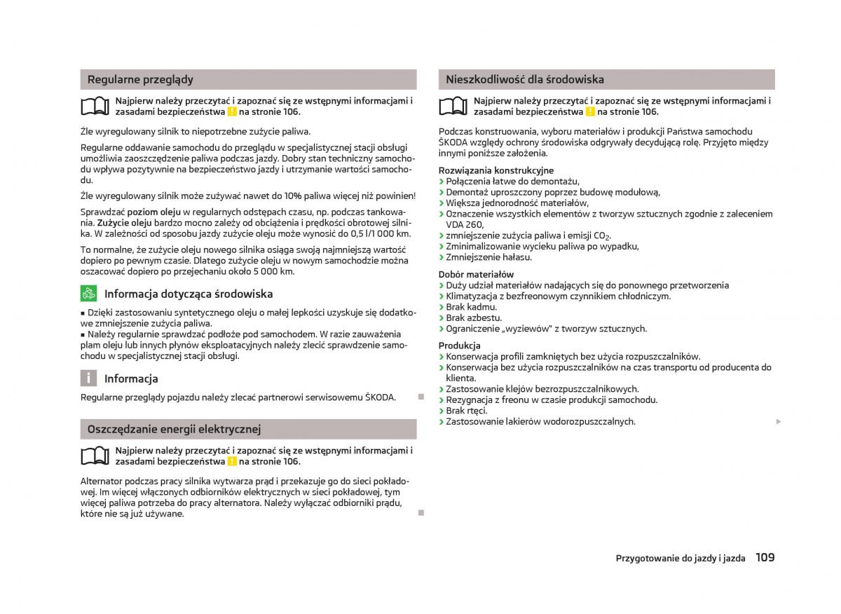 Skoda Fabia II 2 instrukcja obslugi / page 112