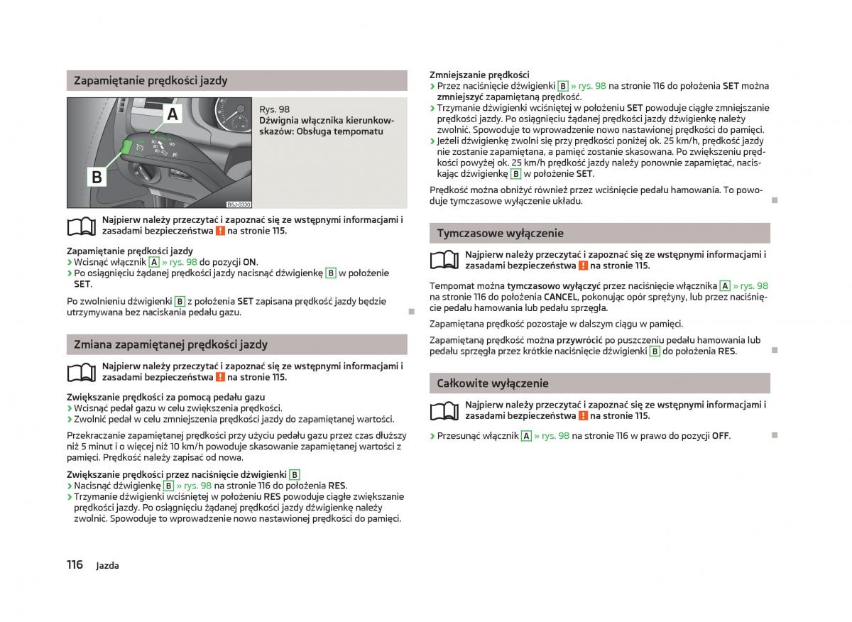 Skoda Fabia II 2 instrukcja obslugi / page 119