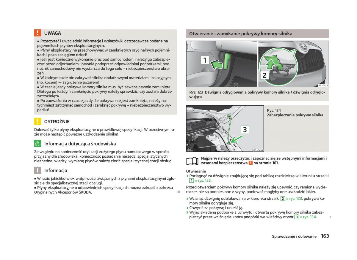 Skoda Fabia II 2 instrukcja obslugi / page 166