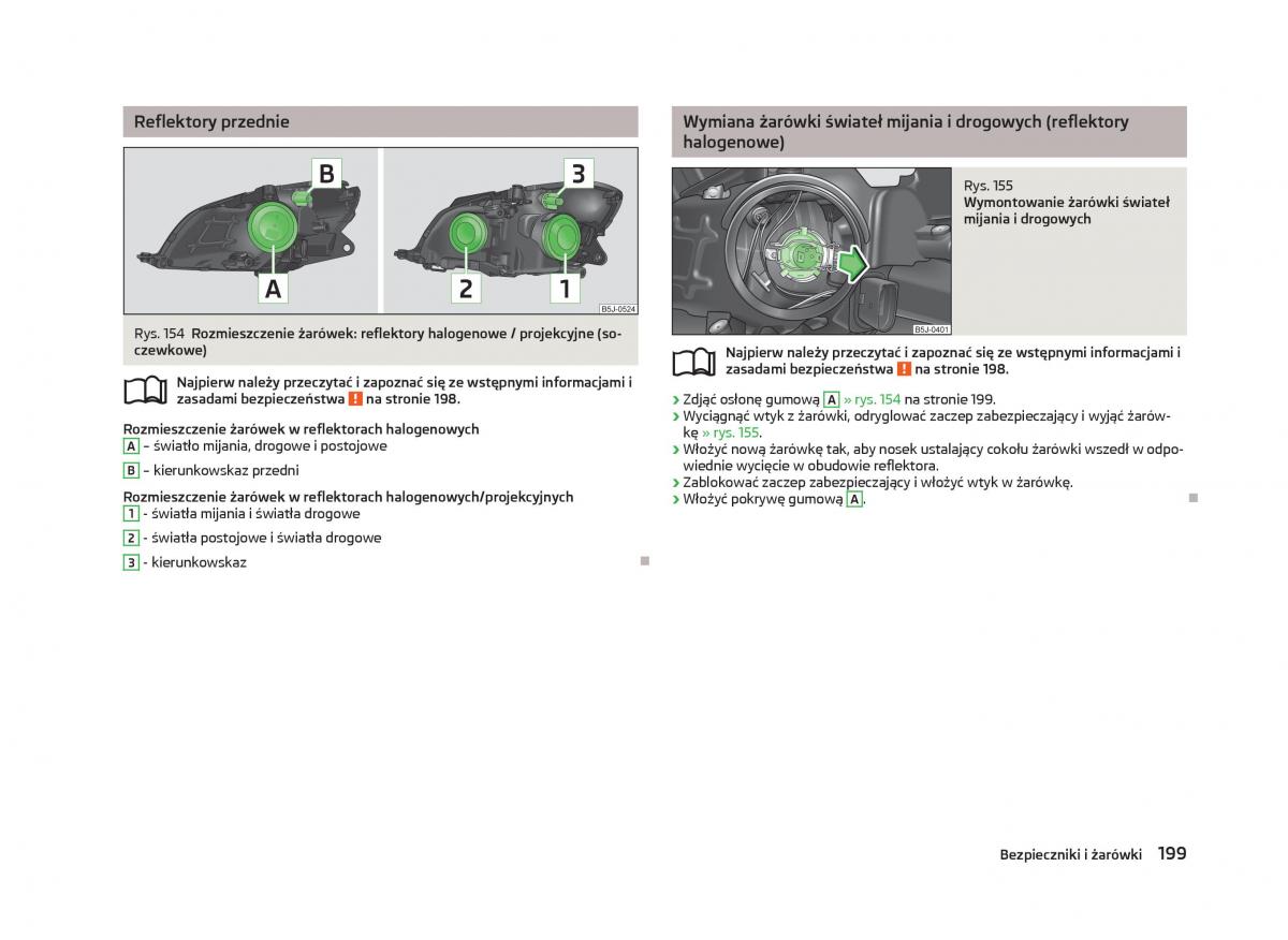 Skoda Fabia II 2 instrukcja obslugi / page 202