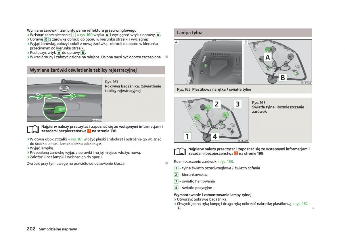 Skoda Fabia II 2 instrukcja obslugi / page 205