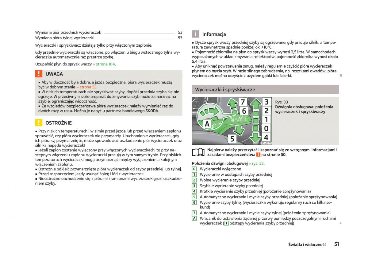 Skoda Fabia II 2 instrukcja obslugi / page 54