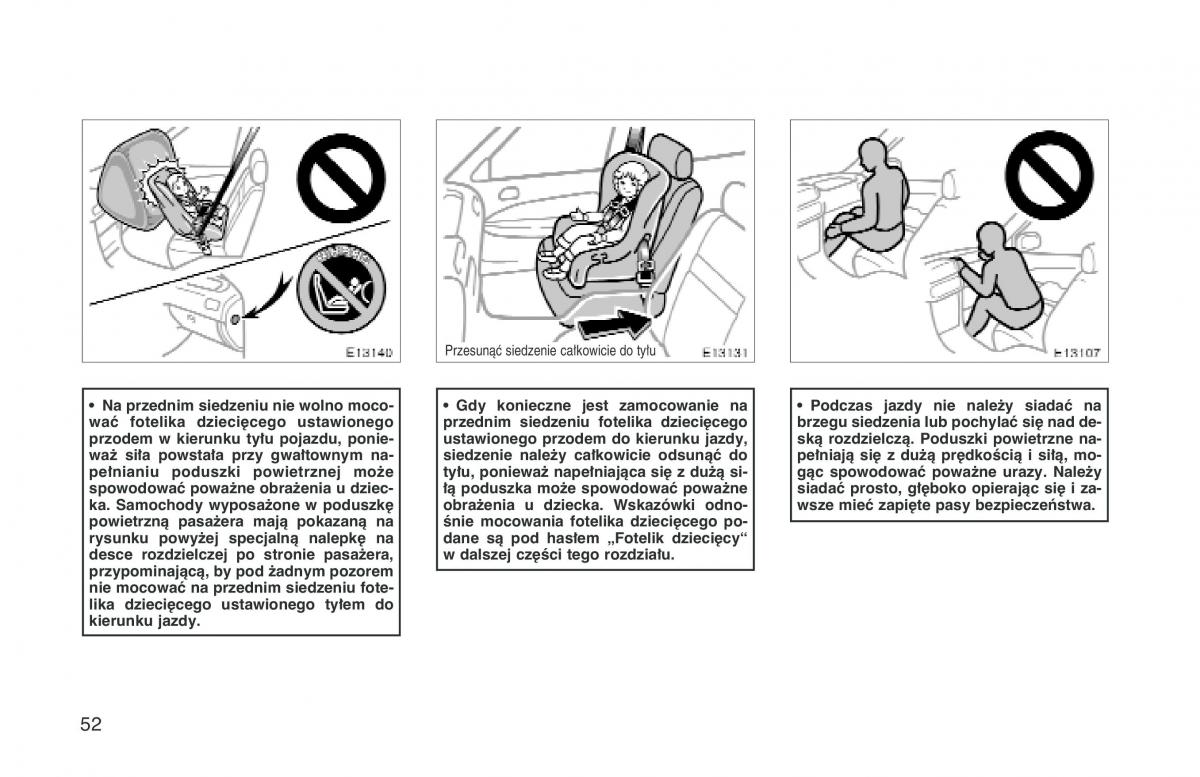 manual  Toyota Corolla VIII 8 E110 instrukcja / page 59