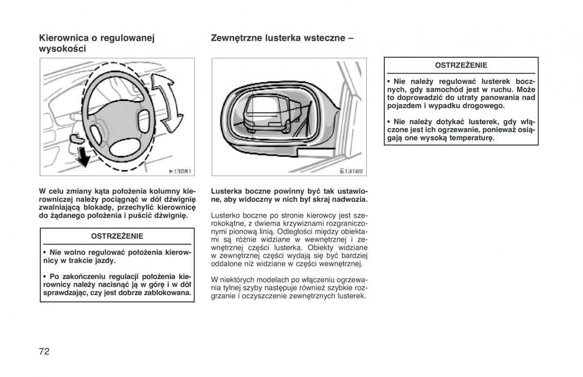 manual  Toyota Corolla VIII 8 E110 instrukcja / page 79