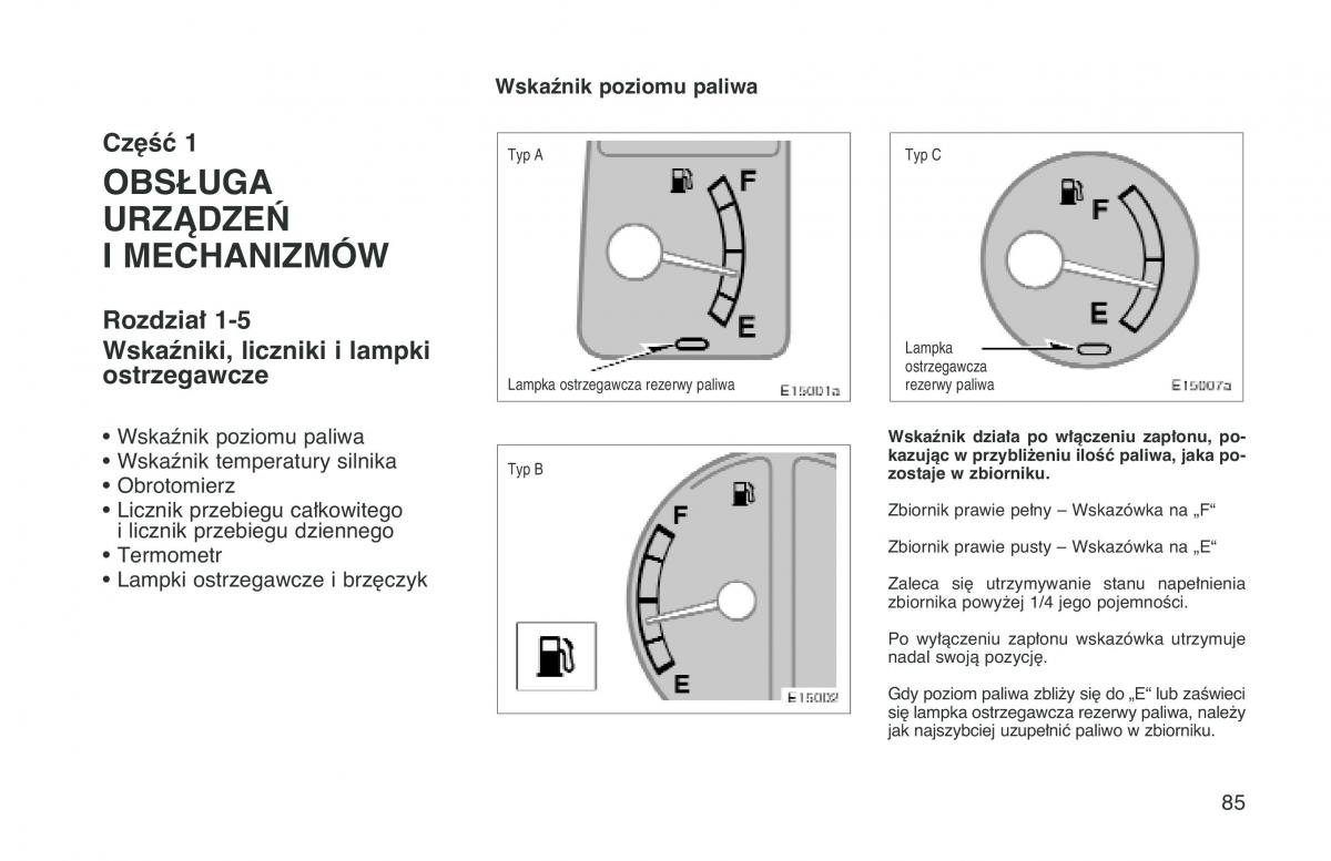 manual  Toyota Corolla VIII 8 E110 instrukcja / page 92