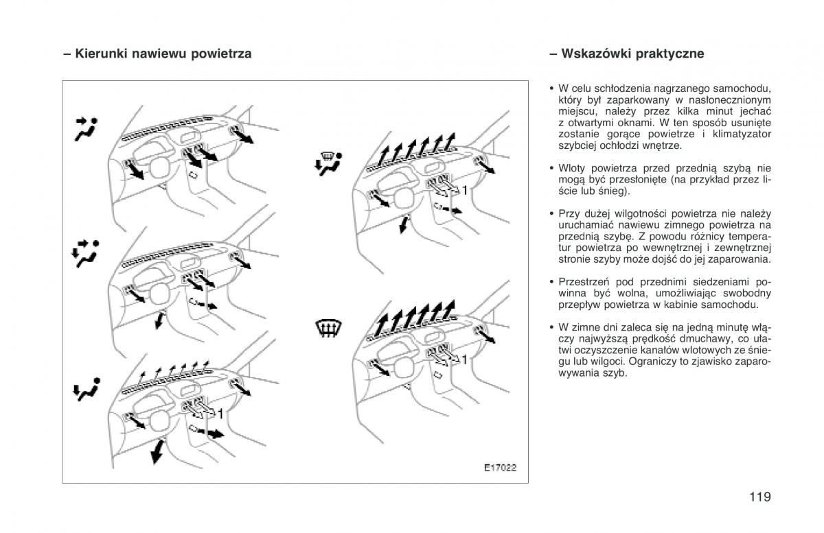 manual  Toyota Corolla VIII 8 E110 instrukcja / page 126