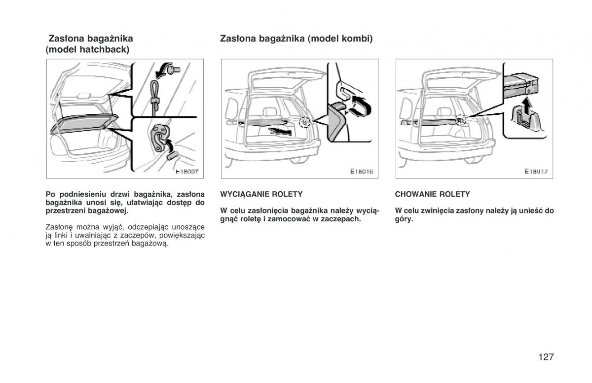 manual  Toyota Corolla VIII 8 E110 instrukcja / page 134