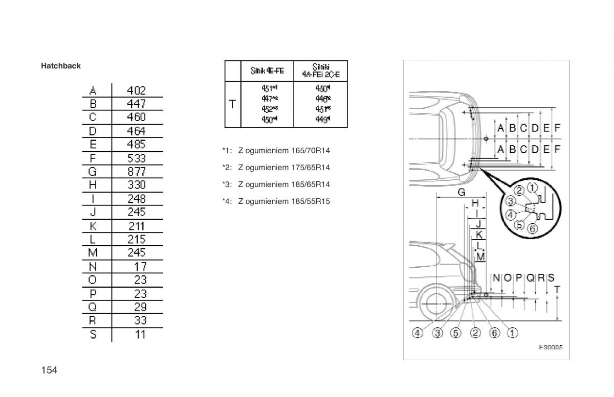 manual  Toyota Corolla VIII 8 E110 instrukcja / page 161