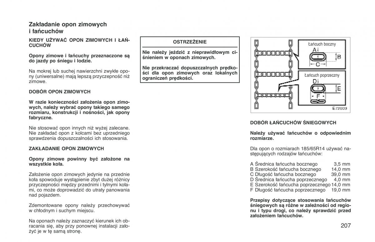 manual  Toyota Corolla VIII 8 E110 instrukcja / page 214