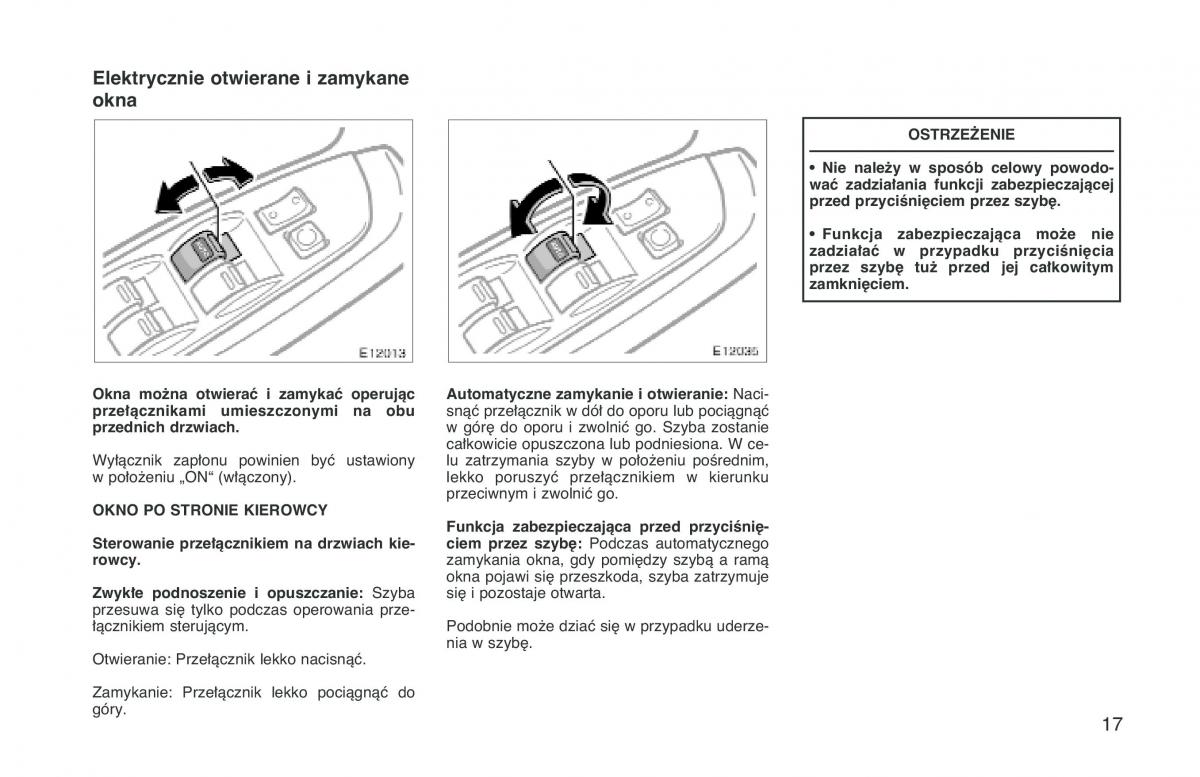 manual  Toyota Corolla VIII 8 E110 instrukcja / page 24