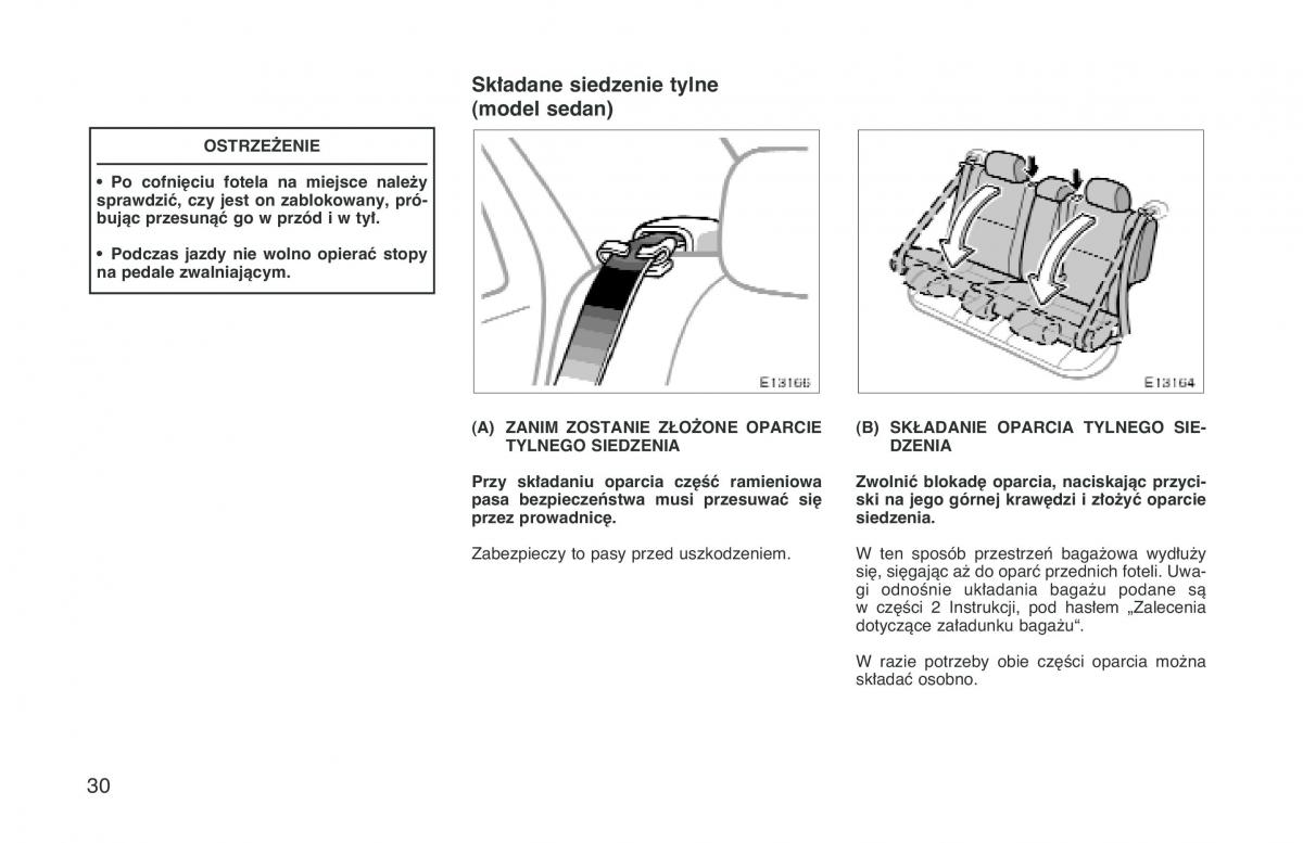 manual  Toyota Corolla VIII 8 E110 instrukcja / page 37