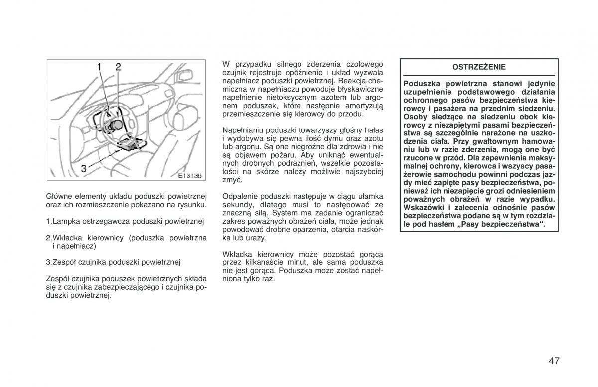 manual  Toyota Corolla VIII 8 E110 instrukcja / page 54